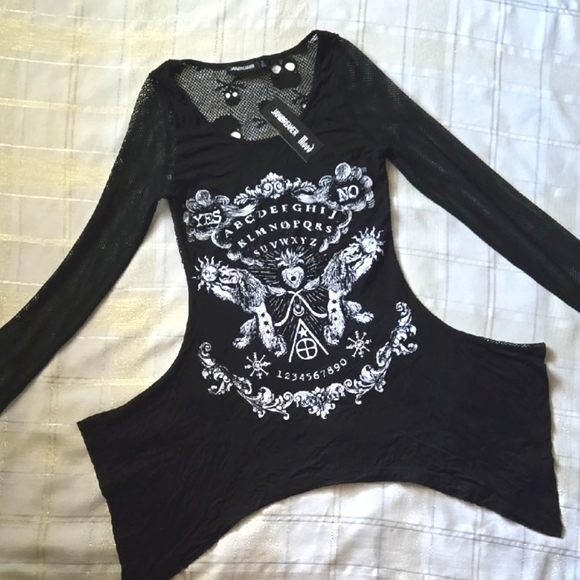 Jawbreaker Black Ouija Board Long Sleeve - Picture 4 of 15